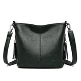 Ciing Summer Style Ladies Shoulder Crossbody Bags for Women Luxury Designer Handbag Soft Leather Waterproof Tote Bag Female