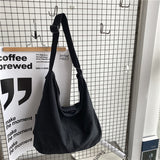 Ciing Shoulder Bag Women Shopper Canvas Tote Bag Female Solid Simple Large Capacity Crossbody Bags Women Designer Handbags