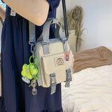Ciing Kawaii Mini Backpack Women Multifunction Backpacks Female Waterproof Nylon Small Travel Bag Teenage Girl Mobile Phone Back Bag