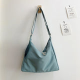 Ciing Nylon Large Capacity Women Crossbody Shoulder Bag Summer Waterproof Zipper Ladies Messenger Bag Student School Bags Canvas Bags