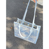 Ciing Lovely Lace Tote Bag Ladies Summer Fashion Large Capacity Shoulder Bag for Women
