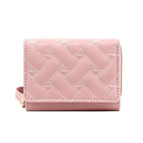 Ciing Wallets for Women Kawaii Cute Wallet Luxury Designer Lady Wallet Pink Purse Womens Wallet Small Women Leather Wallet Coin Purse