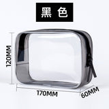Ciing Transparent Cosmetic Bag Travel Organizer PVC Waterproof Clear Makeup Bag Beauty Case Toiletry Bag Make Up Pouch Wash Bags