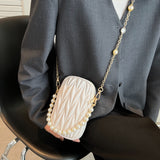 Ciing Fashion Mini Shoulder Bag Women PU Leather Crossbody Bag New Handbag Card Holder Cellphone Messenger Bag Zipper Wallet