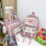 Ciing New School Bags For Girls Kids Cute Printing School Backpack set Teenagers Schoolbags Fashion Girl kawaii Backpacks Satchel