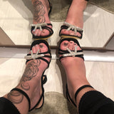 Ciing Fashion Sandals Women Peep Toe Shoes for Women Sexy Sandals Ladies Outdoor High Heel Stiletto Female Footwear Women Pumps