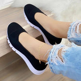 Ciing Ladies Handmade Solid Color Women Shoes Classic Casual  Flat Heel Shoes Comfortable Non-slip Fashion Zapatos De Mujer Sneakers