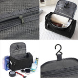 Ciing Men Hanging Zipper Toiletry Bag Outdoor Travel Cosmetic Organizer Large Capacity Make Up Case Necessaries Storage Wash Bags Girl