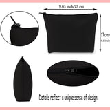 Ciing Makeup Bag Wedding Cosmetic Organiser Lady Travel Toiletry Purse Pencil Case Clutch Bags Pink  Lettern Series Pattern