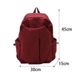 Ciing New Women's Nylon Backpack for Cute Girl Anti Theft School Bag Female Large Capacity Travel Rucksack Fashion Lady Canvas Mochila