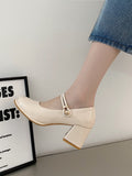 Ciing French Elegant High Heels Shoes Office Lady Pure Color Korean Style Sandals Design Summer Chic Casual Non Slip Sandals