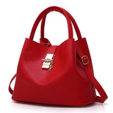 Ciing New Year Valentine's Day black red women bags bucket bag crossbody single shoulder female handbag designers luxury messenger bag women mother bags