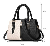 Ciing New Year Valentine's Day Fashion For Luxury Handbags Women PATCHWORK Bags Designer Crossbody Pu Leather Black Soft Washed Messenger Flap Bag