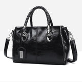 Ciing Women's Handbag Vintage Belt Bear Big Tote female Shoulder Bag Messenger Casual Bag Luxury Brand Leather Crossbody Bags Ladies