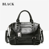 Ciing Women's Handbag Vintage Belt Bear Big Tote female Shoulder Bag Messenger Casual Bag Luxury Brand Leather Crossbody Bags Ladies